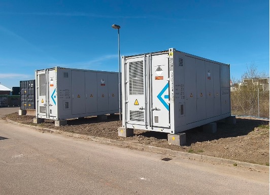 BESS batterilager fra Nordic Power Balance